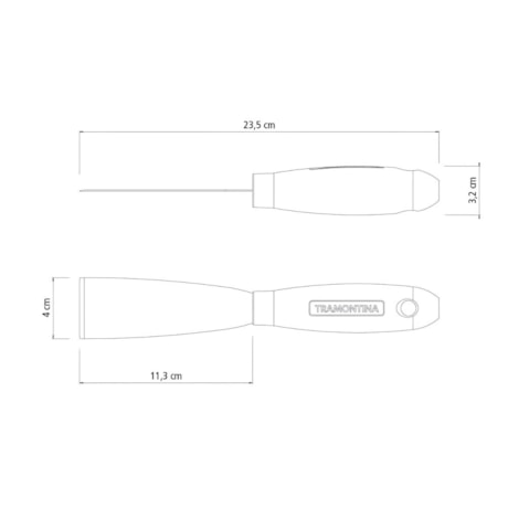 Espátula Aço Rígida 4cm com Cabo de Madeira 77394045 TRAMONTINA-ad3345ae-2db7-4edb-aa82-1886f36d6f8e