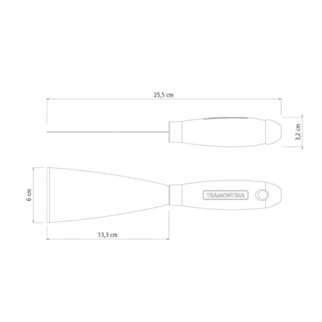 Espátula Aço Rígida 6cm Cabo de Madeira 77394065 TRAMONTINA-553421fe-82de-454b-b361-81b41ace1a4d