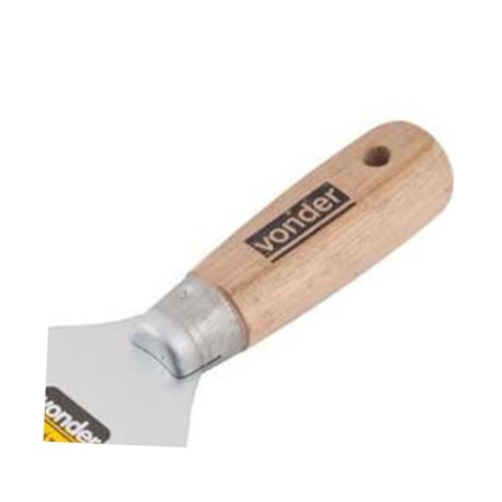 Espátula Betumadeira Lisa com Cabo de Madeira 3087182004 VONDER-5387f6d3-05bc-416c-bdce-df9761fb9a1d