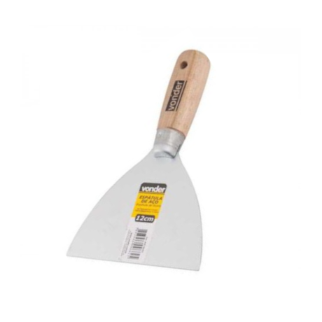 Espátula de Aço com Cabo de Madeira 100mm 3087182010 VONDER-220be2a1-2e71-4bac-82ce-0bd92656dd2e