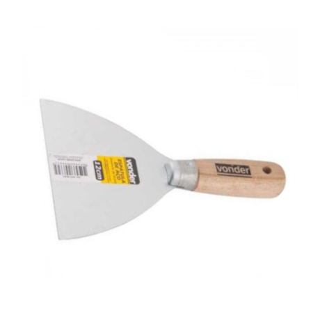 Espátula de Aço com Cabo de Madeira 100mm 3087182010 VONDER-81ed7e04-10e6-4f2f-9fe7-a4219246d1a8