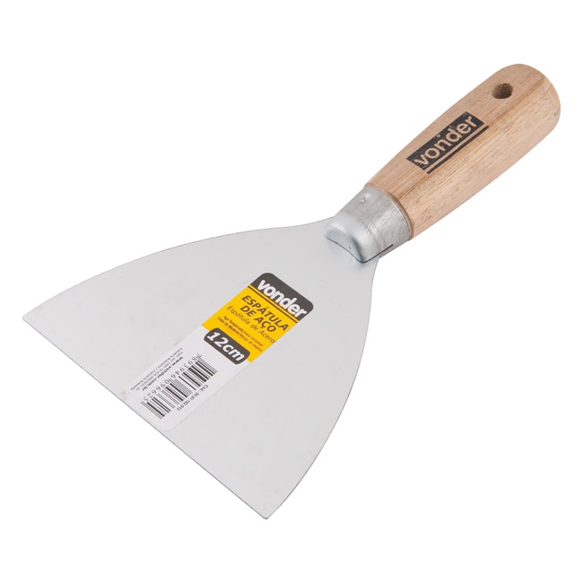 Espátula de Aço com Cabo de Madeira 100mm 3087182010 VONDER-03e43912-0b2f-44c6-98ae-f86f7df0bebc