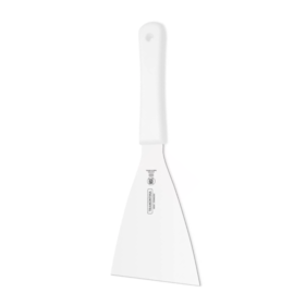 Espátula em Aço Inox e Cabo de Polipropileno Branco 4