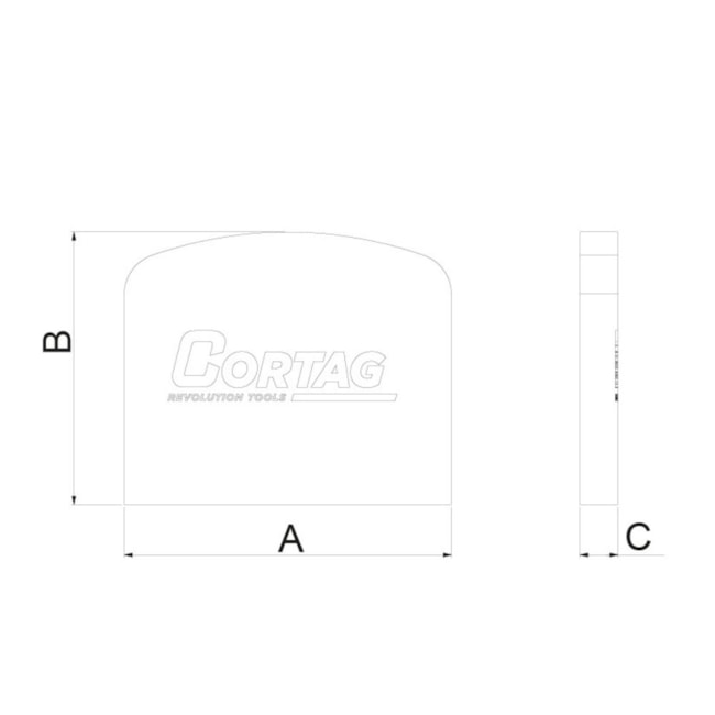 Espatula em EVA para Rejunte 61358 CORTAG-37ec4a5e-7e31-432a-b44d-0bf61b316ba2