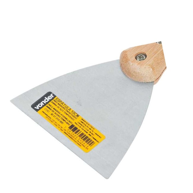 Espatula Lisa Cabo de Madeira Parafusado 10cm 3087010000 VONDER-8f317c60-18d9-48f6-a257-b9ae610c3def
