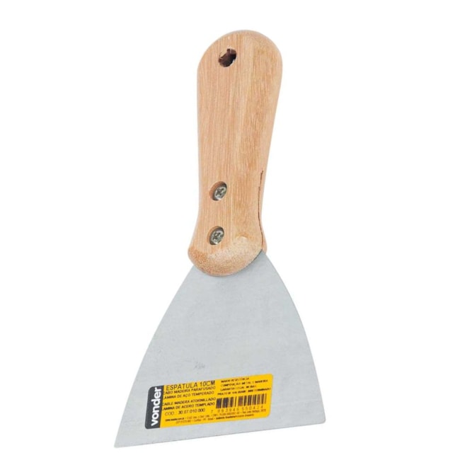 Espatula Lisa Cabo de Madeira Parafusado 10cm 3087010000 VONDER-46ec495e-4709-4687-8c96-538fe71de698
