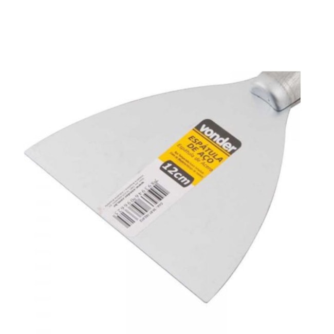 Espatula Lisa com Cabo de Madeira 12cm 3087182012 VONDER-67152213-75df-4a6b-af4e-d4766bf69c4a