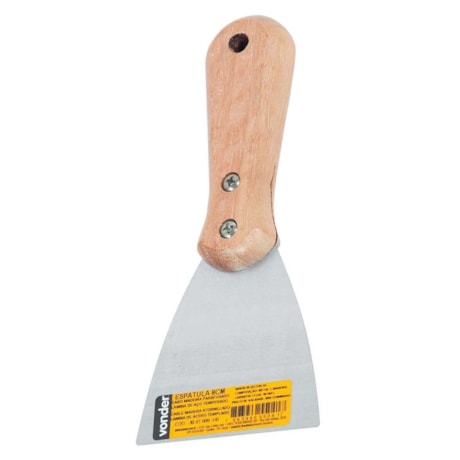 Espátula Lisa com Cabo de Madeira Parafusado 8cm 3087008000 VONDER-fce29bc6-ce33-4dcd-896d-7d069a27b92f