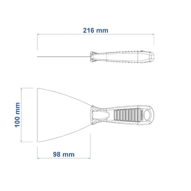 Espátula Metálica 10cm 77396105 TRAMONTINA-da7b2f96-0a3f-4f11-a81b-3b44e8b5f687