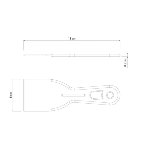Espátula Plástica Lisa 6cm 77398061 TRAMONTINA-515bdea3-522d-4903-91e3-85a454f18962