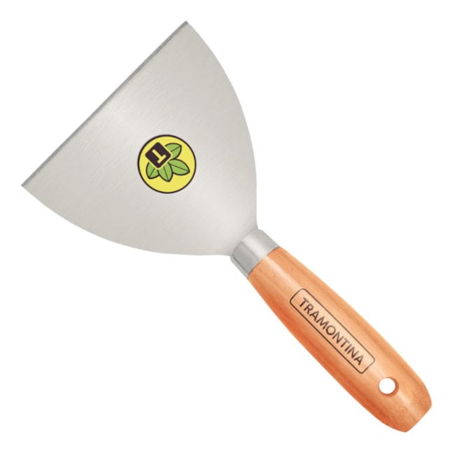 Espátula Rígida Metálica de  12cm com Cabo de Madeira 77394125 TRAMONTINA-62e82d5f-41af-48e2-870a-b295bfa191bc