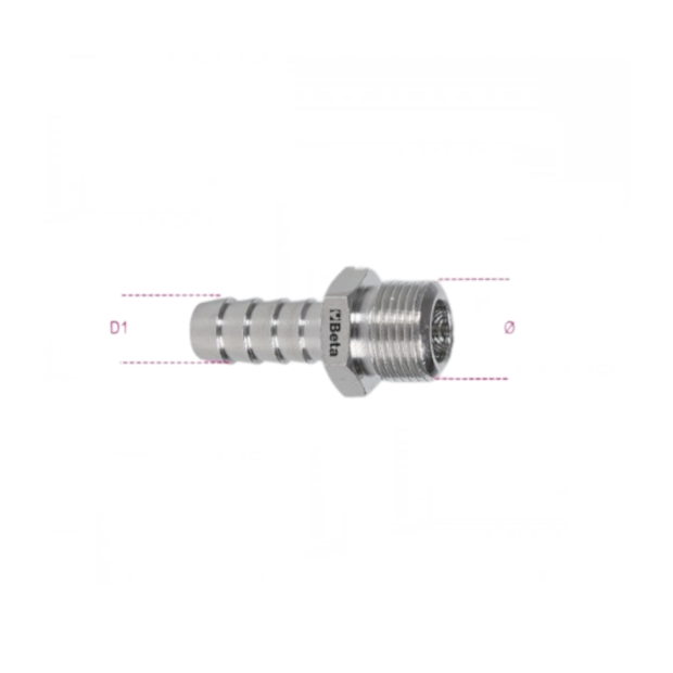 Espigão Fixo Rosca Macho 3/8