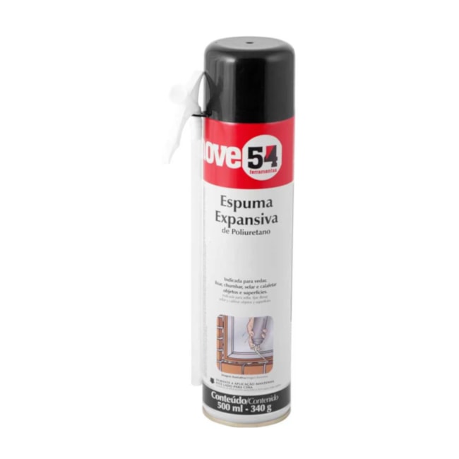 Espuma Expansiva de PU 340 Gramas 500ML 1690340500 NOVE54-c46b79b9-4ccb-425b-97f6-4a38f0654da5