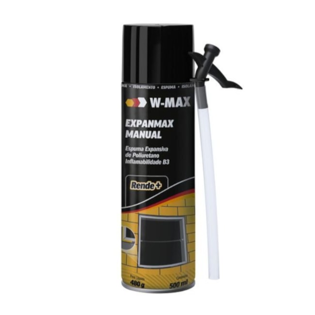 Espuma Expansiva de PU 480GR / 500ML W-MAX WURTH-1c6a6c04-c0a2-4c72-84e4-ee70f93ff16c