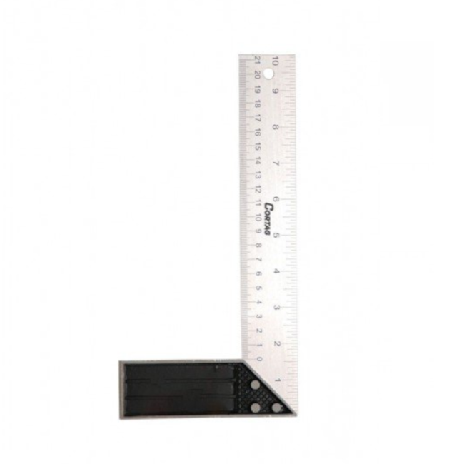 Esquadro Aço Inox 250mm/10