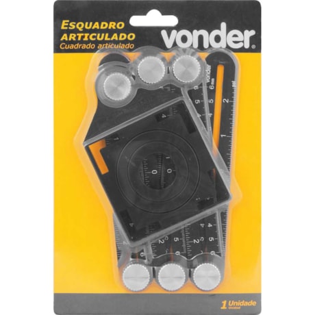 Esquadro Articulado 6 Seções de 12cm 3550012006 VONDER-3154f358-60f7-4d86-ab8b-971daf7fef80