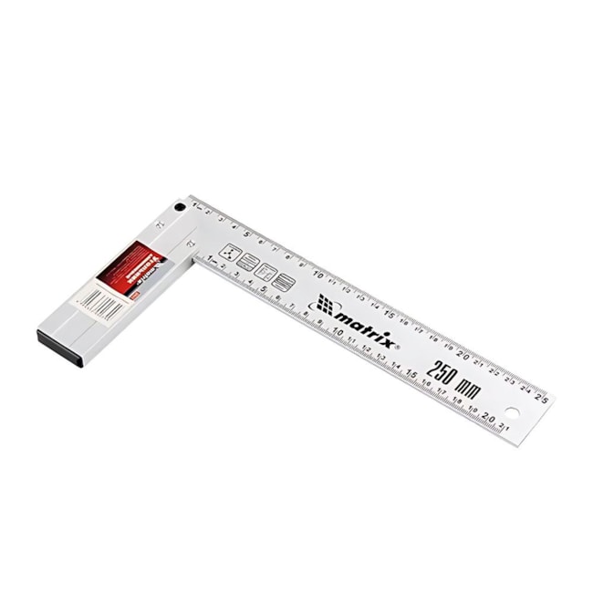 Esquadro de Precisão Alumínio Fundido 10