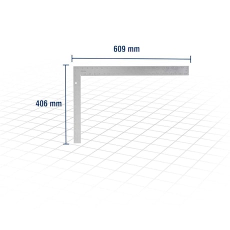 Esquadro Metálico 24