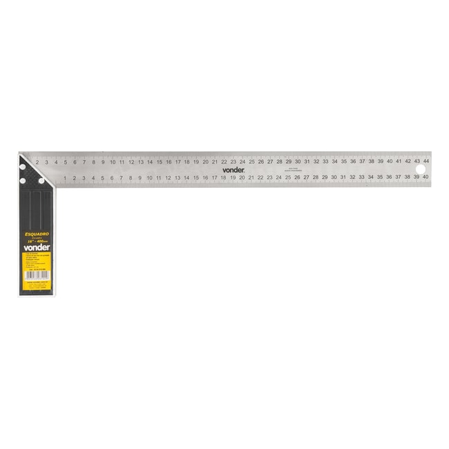 Esquadro para Carpinteiro com Cabo de Alumínio 16