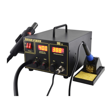 Estação Conjugada Digital para Solda/Retrabalho 127V HK-701X HIKARI-7cefe31e-05ae-4122-838b-b7fa204cb1a3