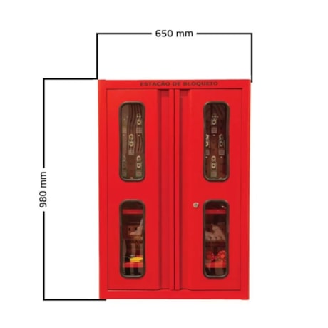 Estação de Bloqueio Vermelho 40 Ganchos Tampo de Vidro EBAAEXG TAGOUT-0b96c1ee-7b69-4c36-89b2-21354e687e1c