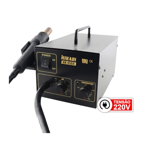 Estação de Retrabalho Analógica SMD 220V HK-850X HIKARI-2dc8f995-d6c5-4fa3-85f5-69259dc91679