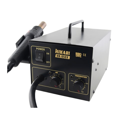 Estação de Retrabalho Analógica SMD 220V HK-850X HIKARI-2e131b87-76bc-4e5c-a6e5-e4762d81352f