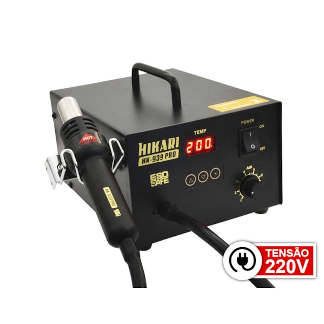 Estação de Retrabalho Digital ESD 220V HK-939 PRO HIKARI-706858e1-f5e5-4777-a782-f4ef8976945a