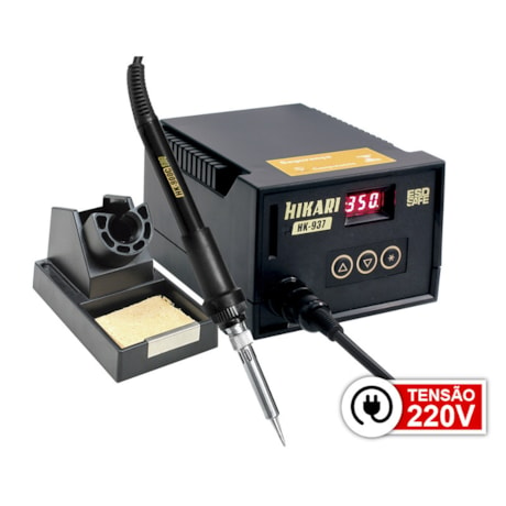 Estação de Solda Digital 220V 60W HK-937 HIKARI