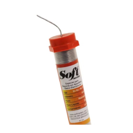 Estanho em Fio para Solda 63x37mm 22G SR63TU11 SOFT-bdc7d721-5fc2-4a50-832c-8625f73eb622