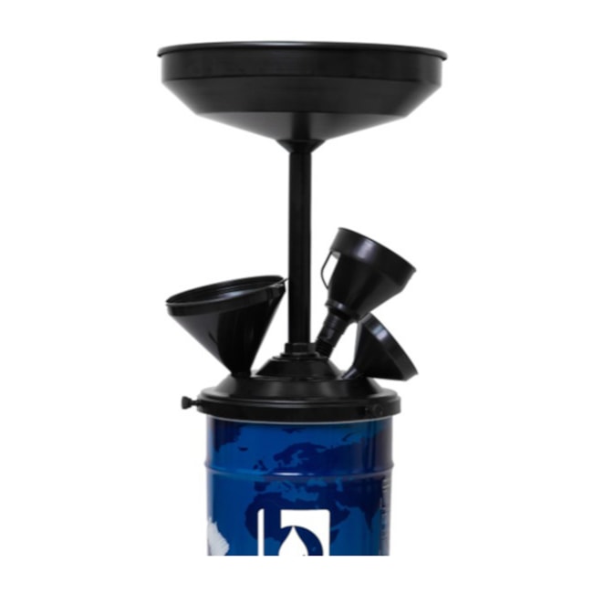 Estante Coletora de Óleo 20 Litros com 3 Funis 1010-CF-R20-G3 BOZZA-116379f2-b28c-433a-8481-296dd3170e31