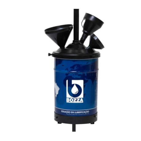 Estante Coletora de Óleo 20 Litros com 3 Funis 1010-CF-R20-G3 BOZZA-61e1b87d-f0da-4043-abf3-1f4e21948c6b