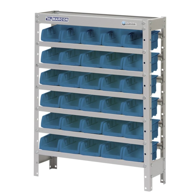 Estante com Porta Componentes de 30 Caixas Número 3 EP30/3A MARCON-c2d8d07d-3c7b-4a93-9343-e064b6ee067b