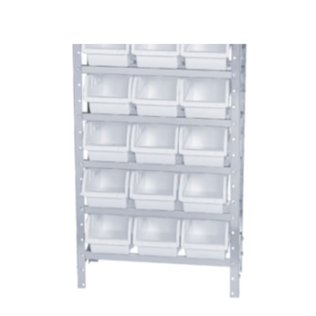 Estante de Inox com 27 Caixas Número 5 Branco EI27/5B MARCON-aab4ea0b-bccf-412a-a0df-f10fe962de00