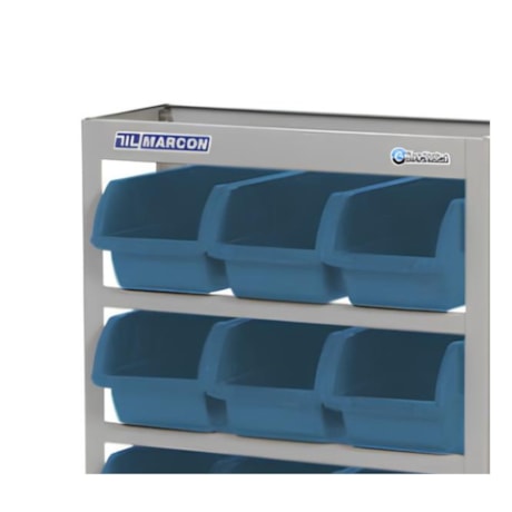 Estante de Porta Componentes com 12 Caixas Número 5 EP12/5A MARCON-6a2839a3-01c7-43f6-a4f0-1e76362c25a9