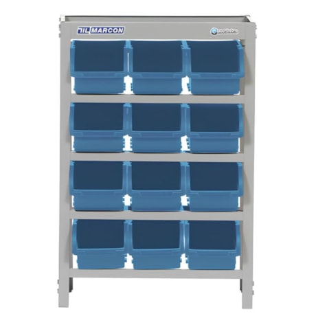 Estante de Porta Componentes com 12 Caixas Número 5 EP12/5A MARCON-ce83921d-4c88-4f76-a51e-86a0b00d02de