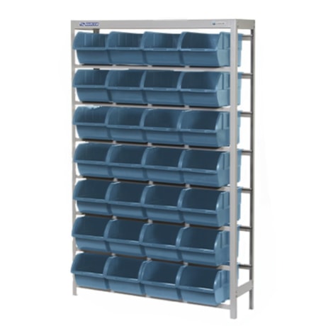 Estante de Porta Componentes com 28 Caixas Número 7 EP28/7A MARCON-2e239e23-71a7-4785-b063-20a0531a0af8