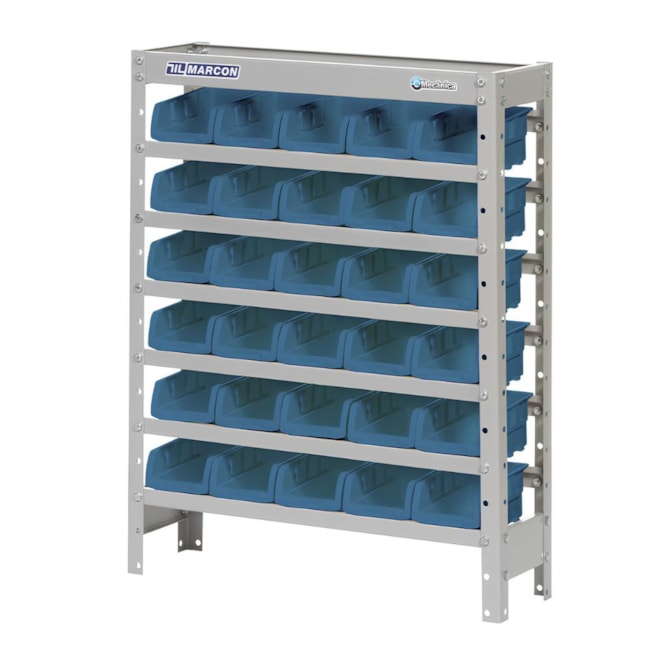 Estante de Porta Componentes com 30 Caixas Número 3 EM30/3A MARCON-310ac57b-1d42-464d-8564-7faecb4943f9