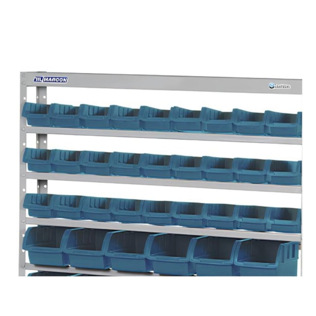 Estante de Porta Componentes com 49 Caixas Número 3 / 5 / 7 EM49A MARCON-4bcbe087-0d6e-4942-8033-c107c6f65662