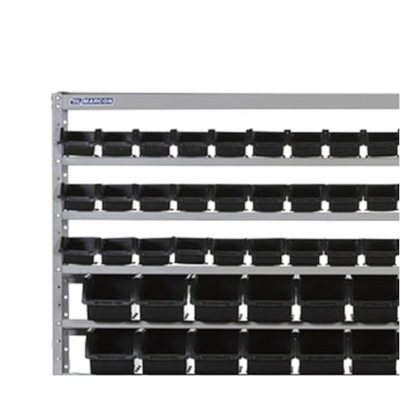 Estante de Porta Componentes com 82 Caixas Números 3/5/7 EP82P MARCON-89fbaa84-9160-47fa-9c8d-db36b08bd1a5