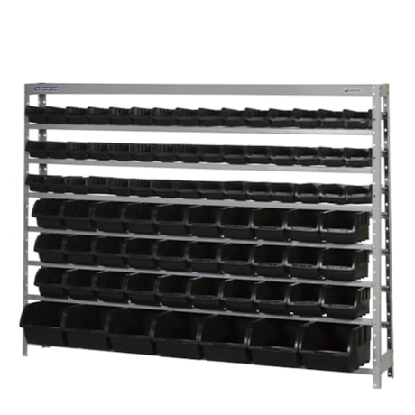 Estante de Porta Componentes com 82 Caixas Números 3/5/7 EP82P MARCON-f2989b17-9655-4e5a-86a2-bc48818f32e9