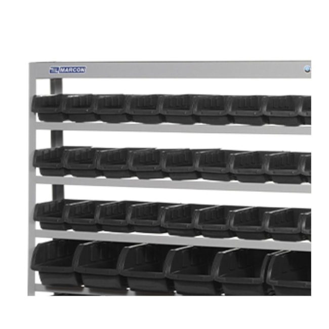 Estante Desmontável com 49 Caixas Números 3/5/7 Preta EF49P MARCON-de314a19-518c-46e2-afc1-9946e2f2d3f9