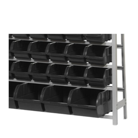 Estante Desmontável com 49 Caixas Números 3/5/7 Preta EF49P MARCON-f985948e-962c-466f-887e-5ea351d16978