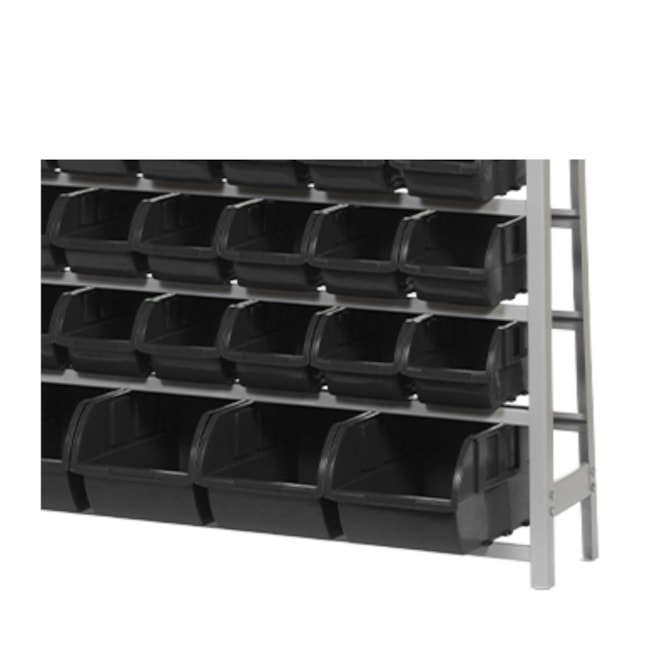 Estante Desmontável com 49 Caixas Números 3/5/7 Preta EF49P MARCON-7858d081-6b44-4c6f-a0b9-bf1234763ab0