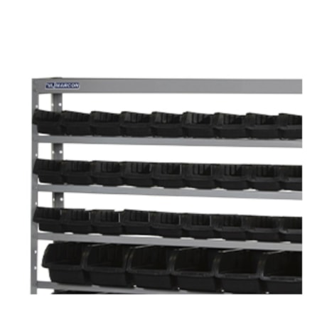 Estante Desmontável com Caixas Números 3/5/7 Pretas EM82P MARCON-0fb92b7f-e4b0-472e-a89c-b71f6e92ffbf