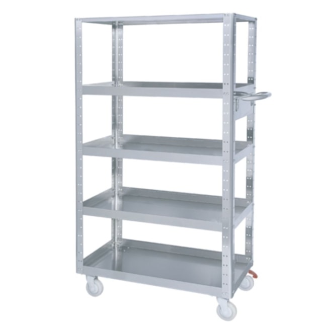 Estante Inox Desmontável com 5 Prateleiras PI-3 MARCON-f11c74e1-406d-4e28-8c40-e54679047d03