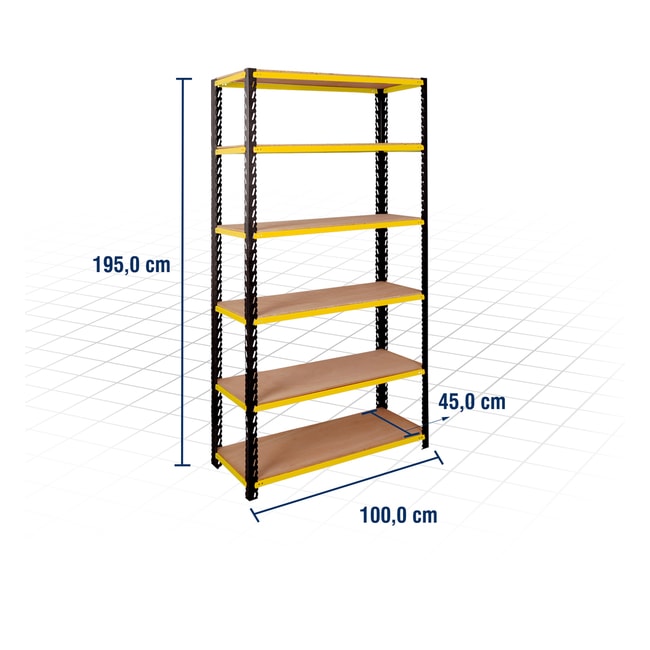 Estante Metálica 1950x1000x450mm 6141002058 VONDER-a406bde9-632e-4b04-99f8-4b557152ad65