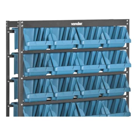 Estante Metálica com 28 Gaveteiros Azul 6127028711 VONDER-11b4b308-3365-45b9-953c-f5a4916aeb43