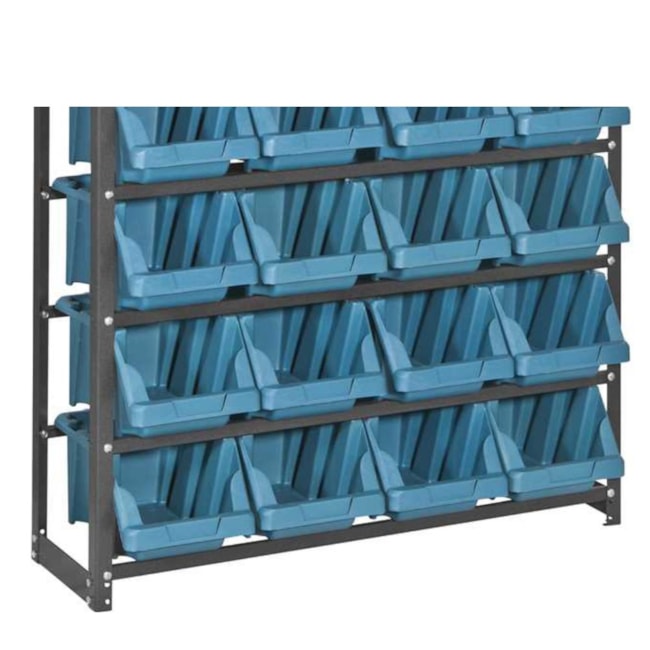 Estante Metálica com 28 Gaveteiros Azul 6127028711 VONDER-06eebd24-1949-474e-9464-f7115274fb83