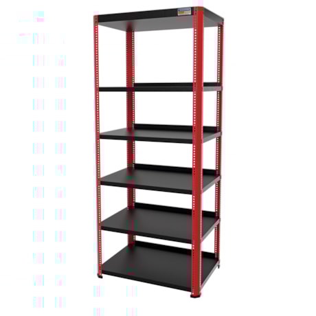Estante Metálica com 6 Prateleiras Vermelho 44956/302 TRAMONTINA PRO-36ec6868-6c97-448e-b4a4-8ea72f5b738e